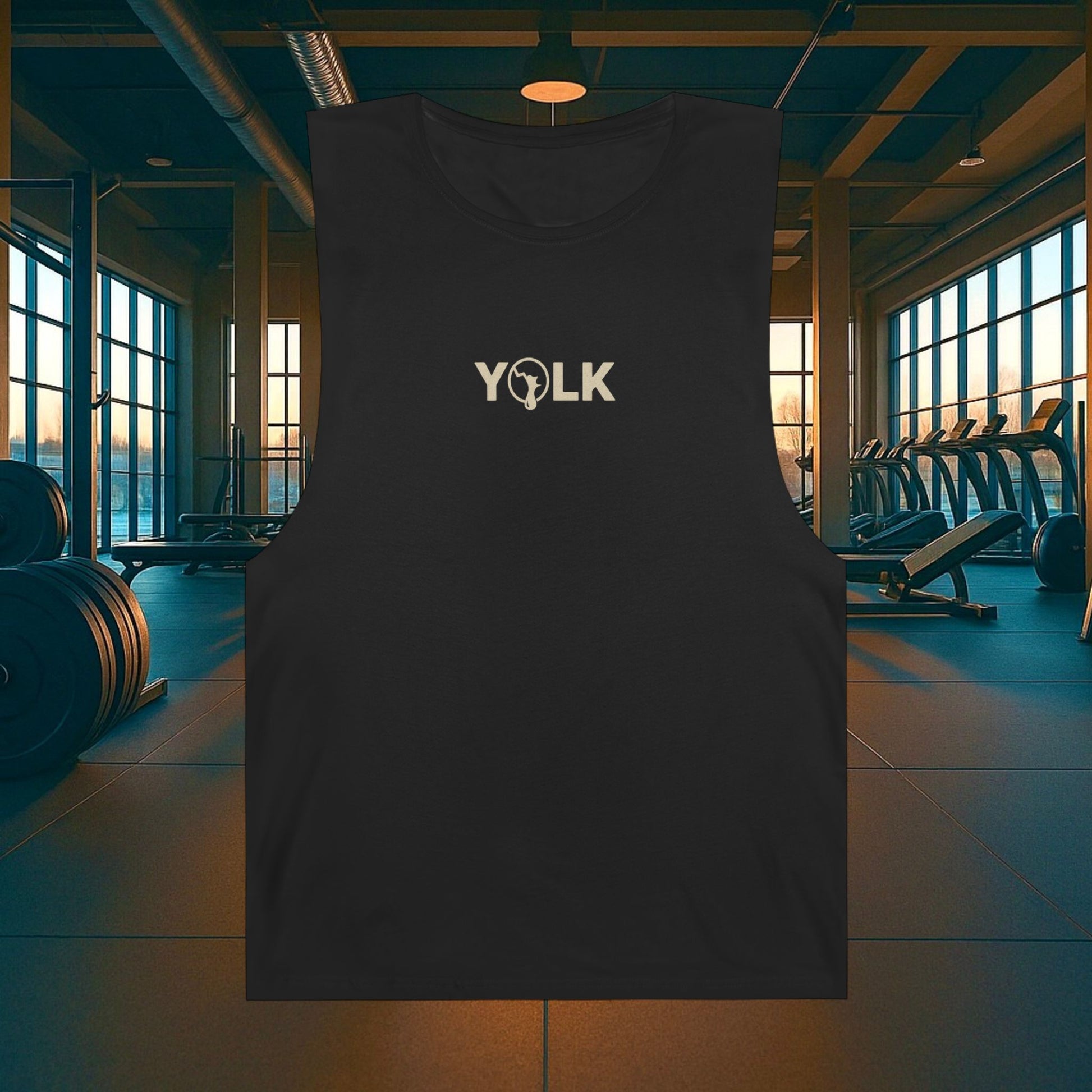 YOLK Crack Limits Tank Top